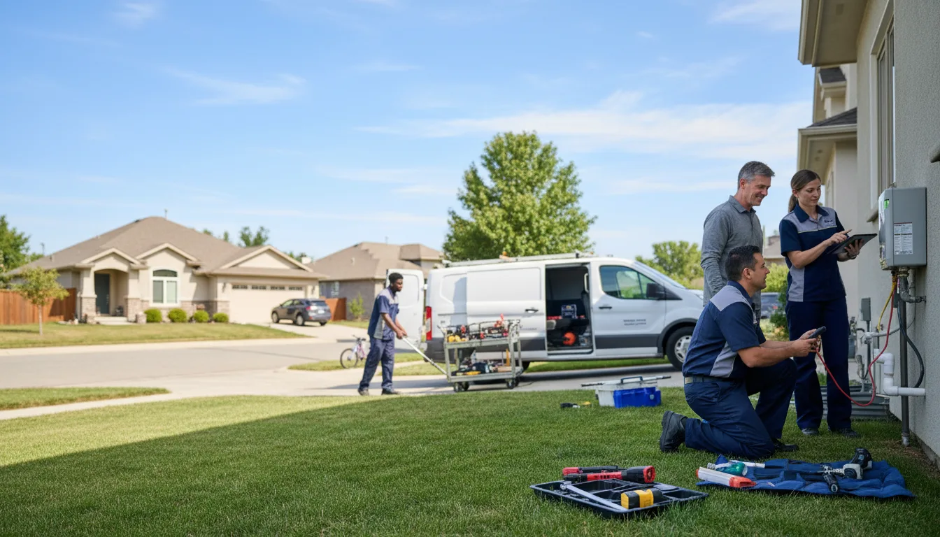 Tankless water heater service in Titusville, PA
